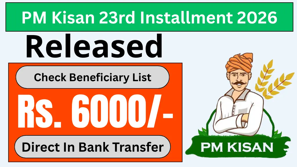 PM Kisan 23rd Installment Date 2026